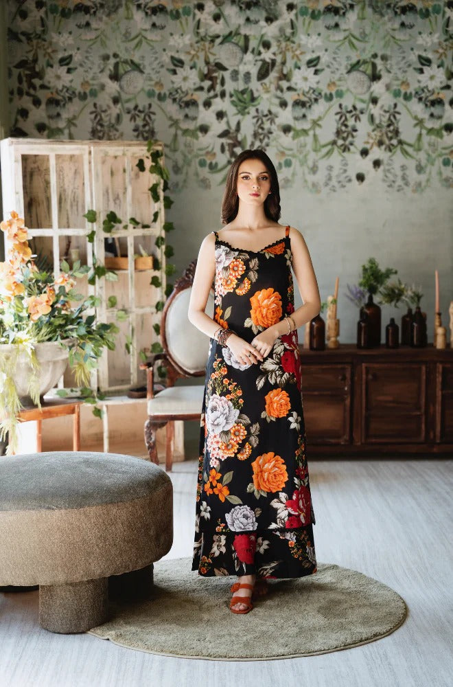 3 Piece - Shamoz Silk Print Suit Suit | SP - 004